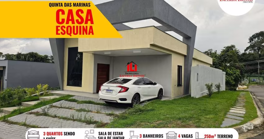 Casa em Condomínio para Venda em Manaus, Ponta Negra, 3 dormitórios, 1 suíte, 3 banheiros, 4 vagas