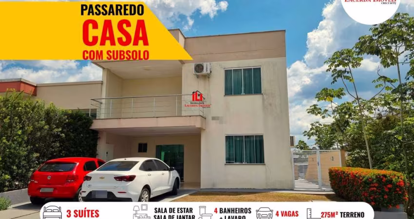 Casa em Condomínio para Venda em Manaus, Ponta Negra, 3 dormitórios, 3 suítes, 5 banheiros, 4 vagas