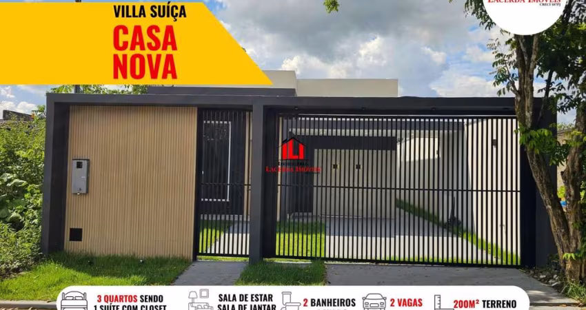 Casa em Condomínio para Venda, Tarumã, 3 dormitórios, 1 suíte, 3 banheiros, 2 vagas