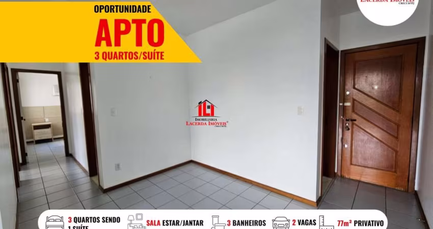 Apartamento para Locação em Manaus, Chapada, 3 dormitórios, 1 suíte, 3 banheiros, 2 vagas