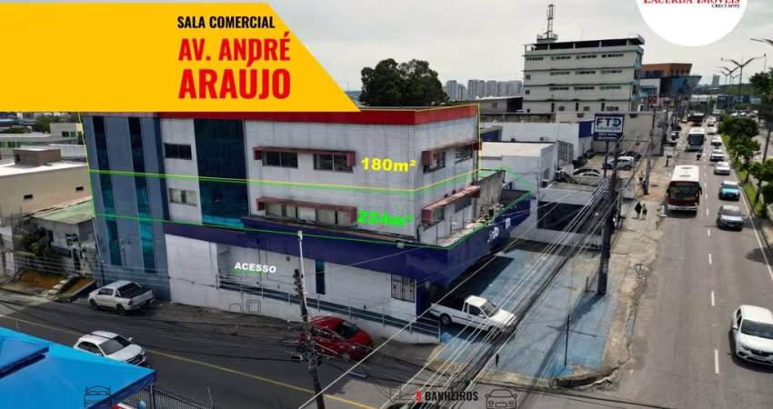 Prédio Comercial para Locação em Manaus, São Francisco, 1 dormitório, 1 suíte, 1 banheiro, 3 vagas