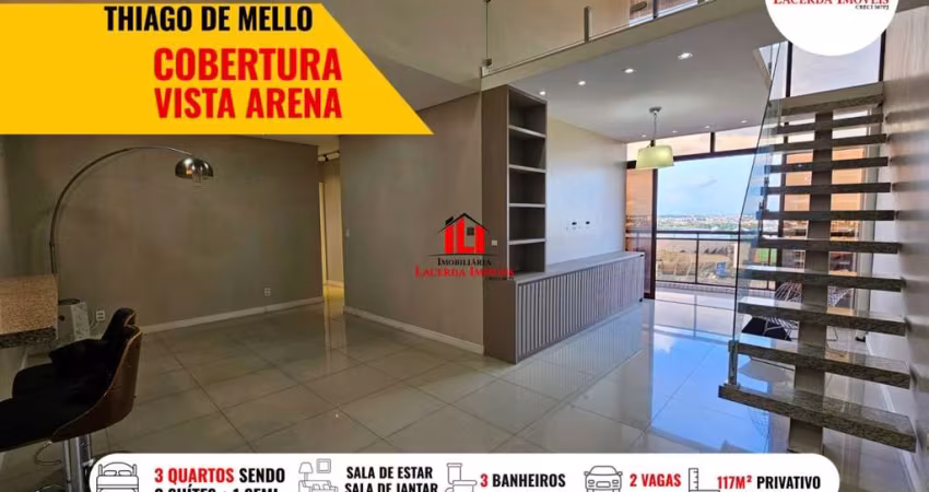 Apartamento para Venda em Manaus, Dom Pedro I, 3 dormitórios, 2 suítes, 3 banheiros, 2 vagas