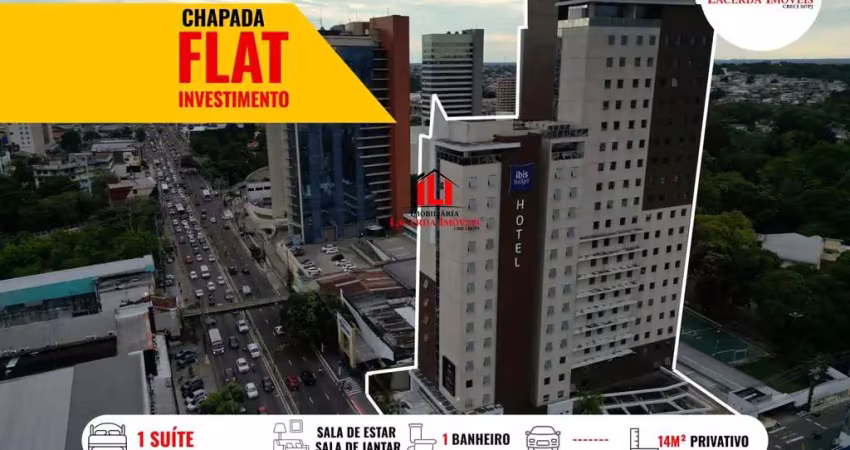 Flat para venda em manaus, chapada, 1 dormitório, 1 suíte, 1 banheiro