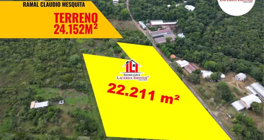 Terreno à venda na BR-174, 174, Adrianópolis, Manaus