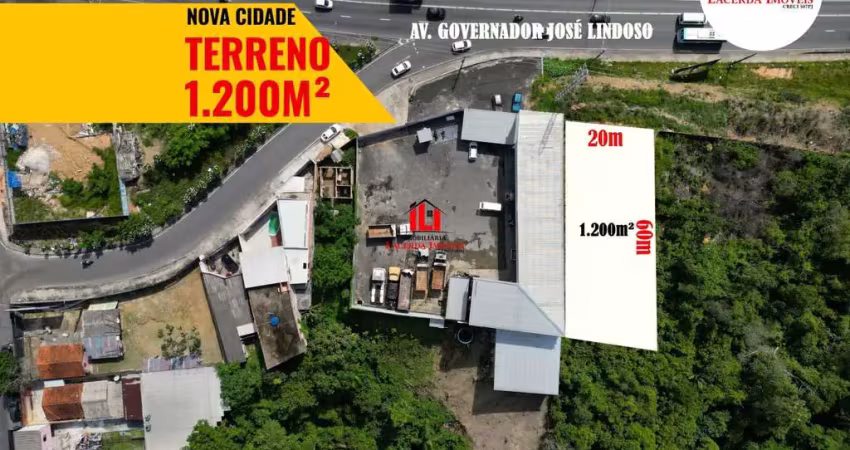 Terreno à venda na Avenida das Torres, 29, Lago Azul, Manaus