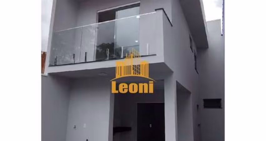 Casa nova 2 Qts sendo 1 suíte + área gourmet + 2 vagas de garagem