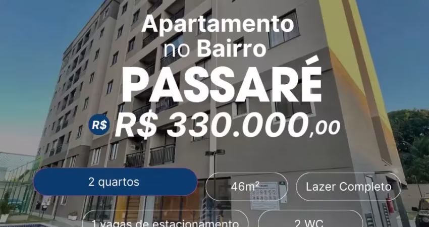 Ótimo apartamento novo no bairro passaré com 2 quartos e 2 banheiros