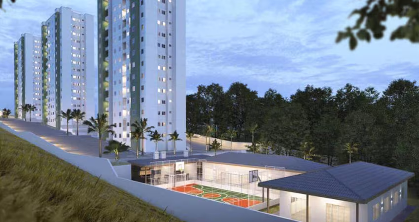 Apartamento para Venda em Sorocaba, Caguassu, 2 dormitórios, 1 banheiro, 1 vaga