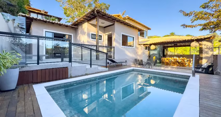 Vista mar - casa à venda com 6 suítes no canto esquerdo de geribá