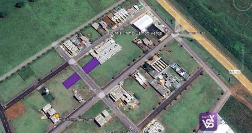Terreno à venda, 360 m² por r$ 267.000,00 - residencial buritis - campo verde/mt