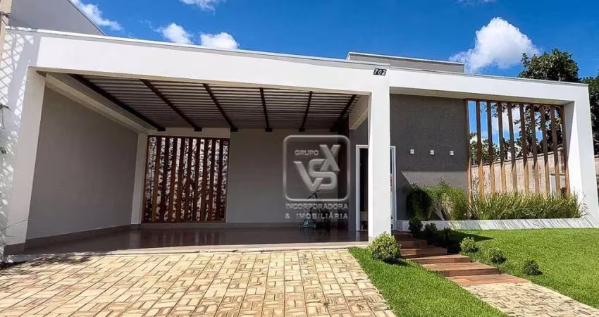 Casa com 3 dormitórios à venda, 124 m² por R$ 990.000,00 - Residencial Buritis - Campo Verde/MT
