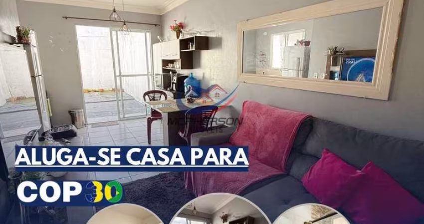 Casa para alugar COP 30 MOBILIADA para 4 PESSOAS ,com café da manhã , com 2 quartos próximo a BR 316 em Belém