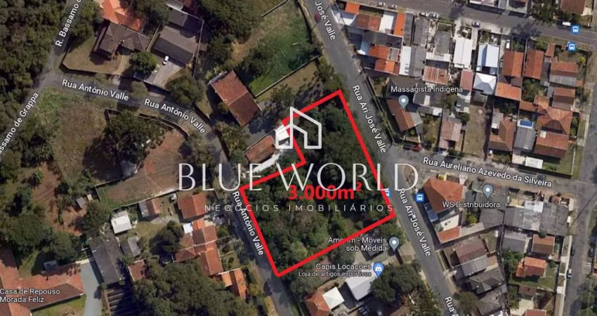 Terreno à venda na Rua Ari José Valle, 363, Santa Felicidade, Curitiba