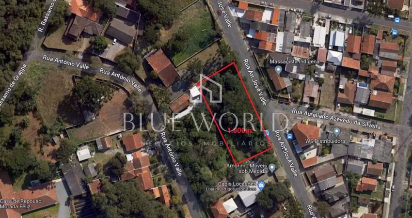 Terreno à venda na Rua Ari José Valle, 323, Santa Felicidade, Curitiba