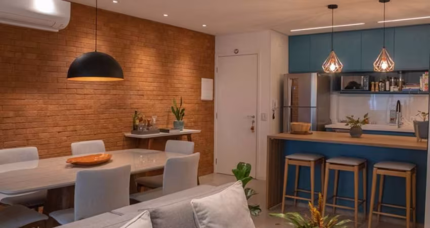 Excelente apartamento tipo para venda com 1 quarto, sendo 1 suíte, 65m²