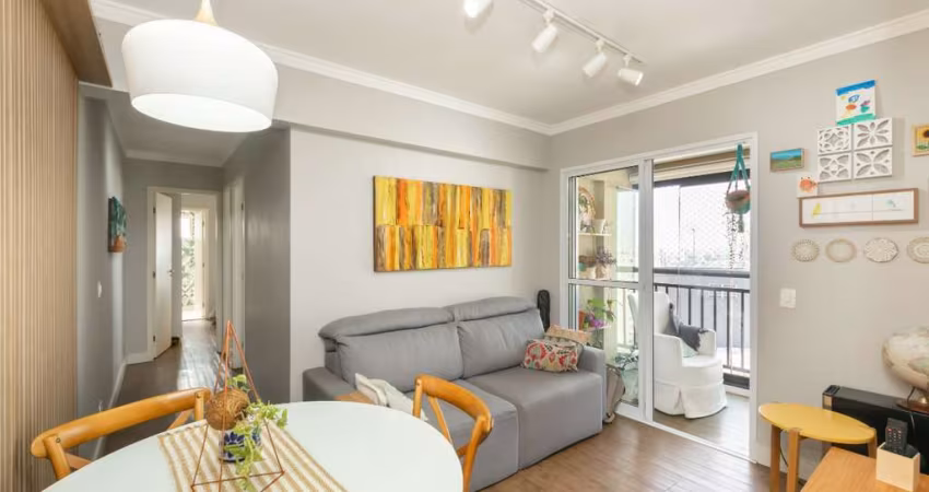 Aconchegante apartamento tipo para venda com 2 quartos, sendo 1 suíte, 58m²