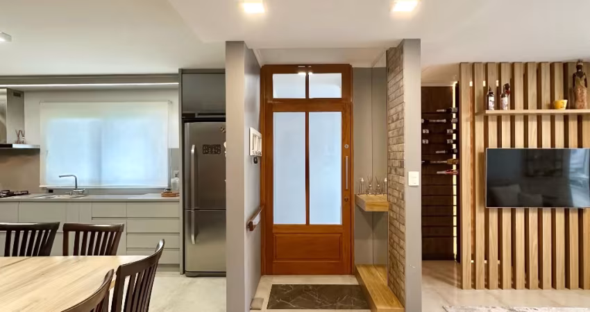 Casa semi mobiliada com pátio, vista incrível da cidade e salão de festas no Bela Vista