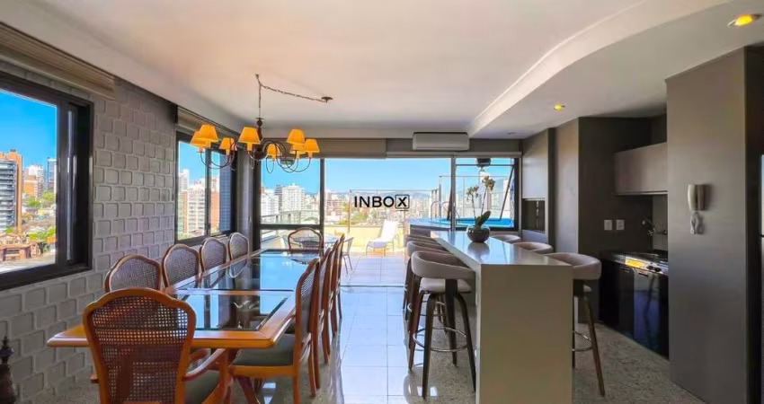INBOX CIA Imobiliária vende COBERTURA de 290m² privativos bem distribuídos, Moinhos de Vento Porto Alegre