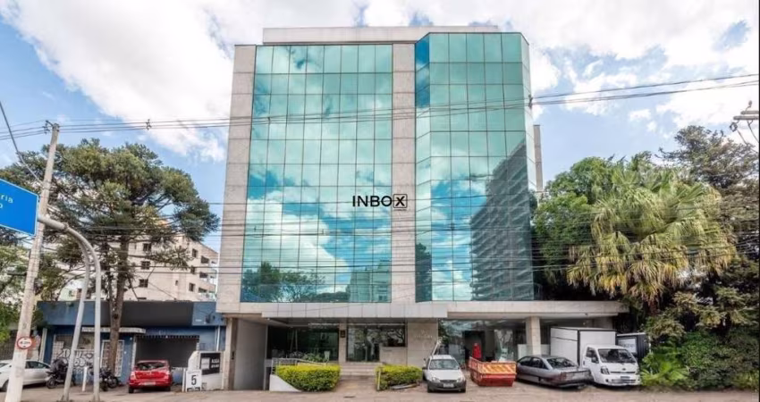 INBOX CIA IMOBILIÁRIA ALUGA SALA COM 100M² NO ED. AUSTIN CARLOS GOMES NA CIDADE DE PORTO ALEGRE