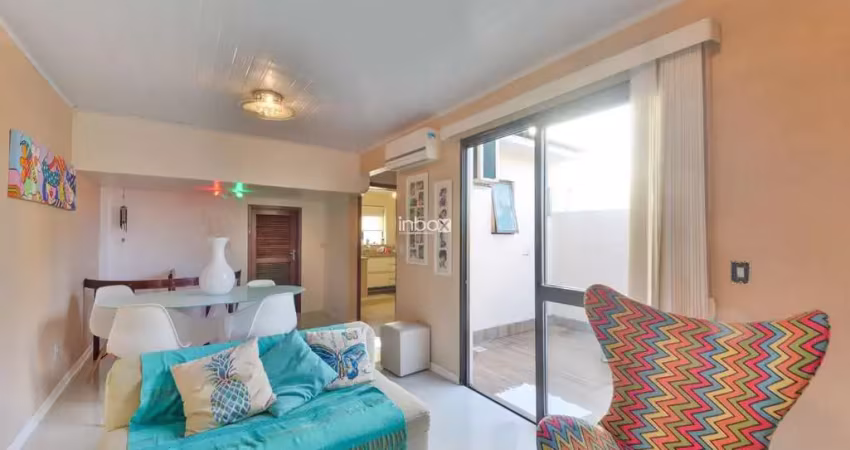 Excelente cobertura semi mobiliada, com 3 dormitórios para venda, - cidade baixa - porto alegre/rs