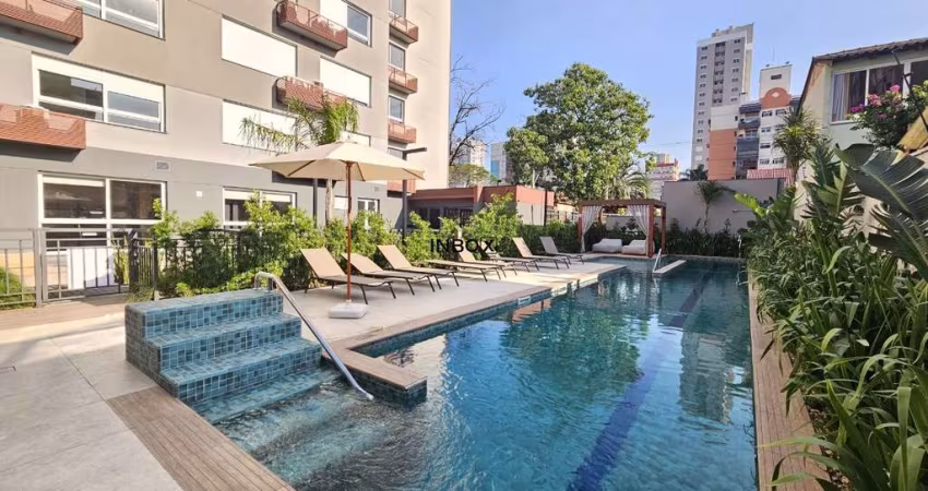 Ótimo apartamento Studio no CONNECT, com 27 m² privativos, 01 dormitório conjugado, pertinho da PUC