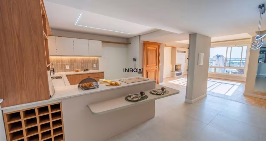 APTO 03 quartos (03 suíte) com 128,41m² no bairro Moinhos de Vento, Porto Alegre.