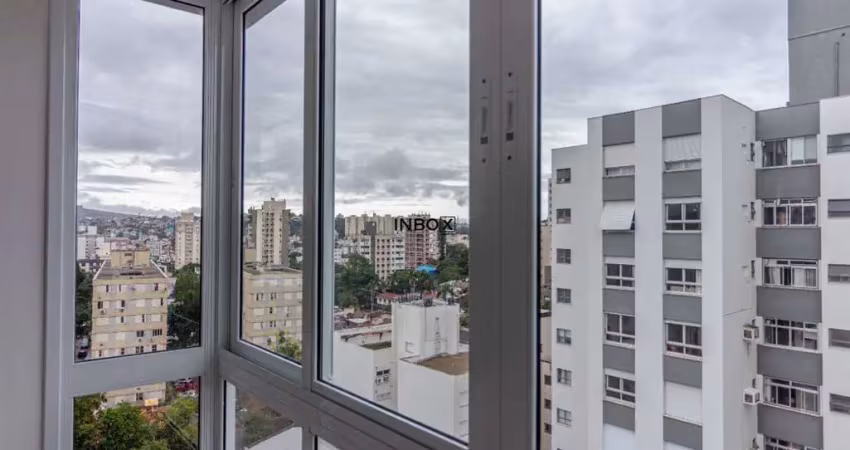 APTO 02 quartos (01 suíte) NOVO com 71,45m² e 2 vagas, bairro Petrópolis em Porto Alegre.
