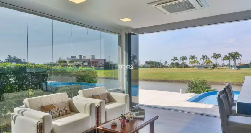 Magnífica casa com 4 suítes para locação no ponta da figueira, eldorado do sul/rs