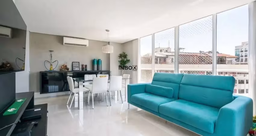 Mobiliado e sofisticado: 2 suítes, vista panorâmica e infra completa