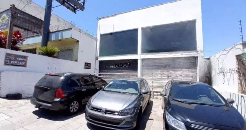 Loja ampla com mezanino e estacionamento na protásio alve