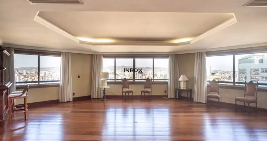 Apto vista infinita 03 quartos (01 suíte) 4 vagas com 283,52m² no bairro bela vista, porto alegre.