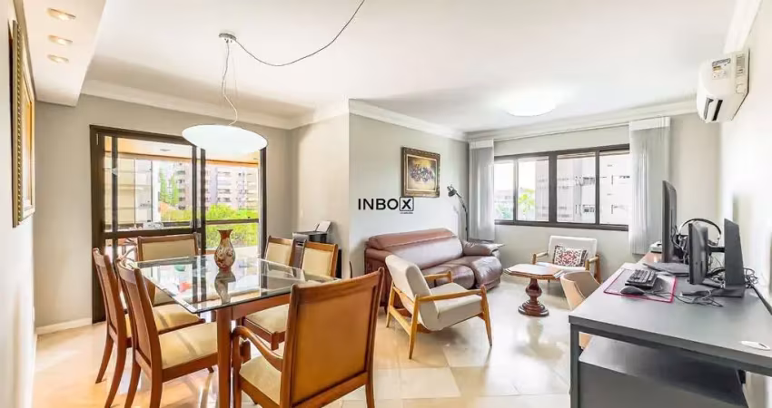Apartamento com 143m², 3 dormitórios e 2 vagas em localização privilegiada