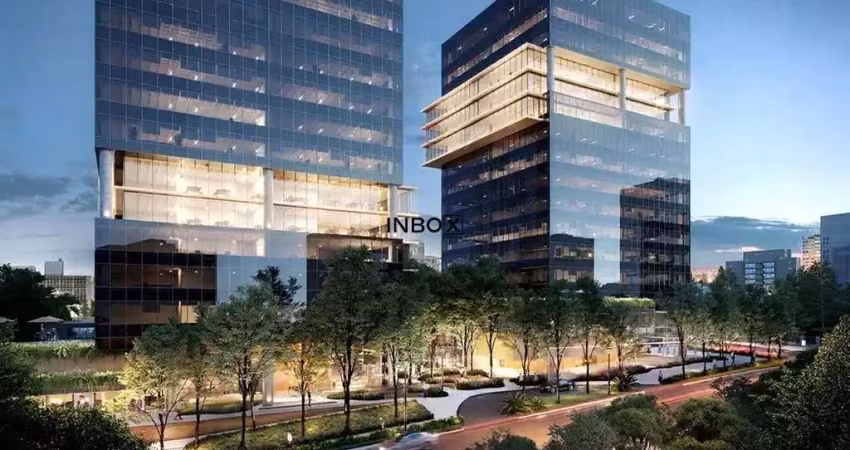 Andar corporativo de alto padrão com 647m² no carlos gomes square