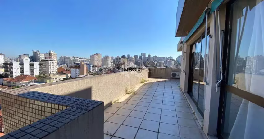 Cobertura 3 dormitórios com 1 suítes, 1 vaga, no rio branco, porto alegre