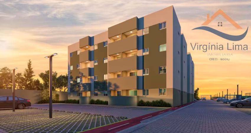 Apartamento excelente com área de lazer completa para venda com 2 quartos em Cruz de Rebouças - Igarassu - PE