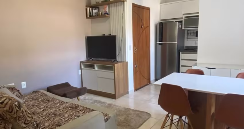 Apartamento semi mobiliado