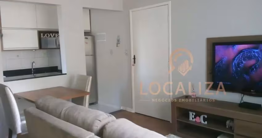 Apartamento à venda em São José dos Campos-SP, Vila Iracema: 2 quartos, 2 salas, 1 banheiro, 1 vaga, 50m²!