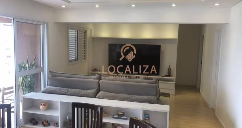 Apartamento de 2 suítes e 2 salas no Jardim das Indústrias, São José dos Campos-SP: 100m², 3 banheiros e 2 vagas de garagem!
