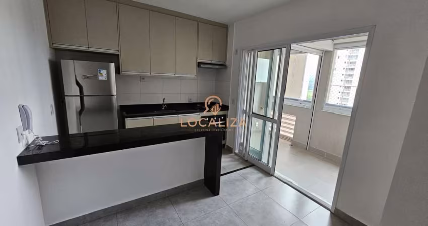 Apartamento para locação na Vila Industrial em São José dos Campos-SP: 2 quartos, 1 suíte, 2 salas, 2 banheiros, 1 vaga de garagem.