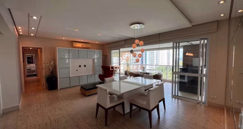 Apartamento Central Park no Parque Residencial Aquarius: 3 Suítes, 2 Salas, 5 Banheiros, 4 Vagas - São José dos Campos-SP