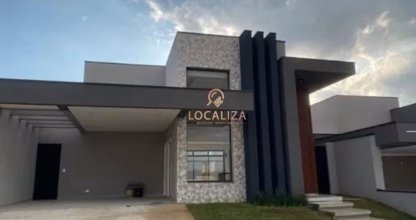 Casa de luxo em condomínio: 3 quartos, 1 suíte, 2 salas, 3 banheiros, 2 vagas de garagem, 150 m² - Caçapava-SP.