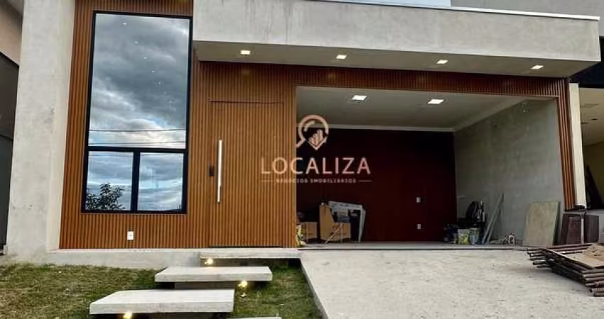Luxuosa Casa em Condomínio à Venda em Caçapava-SP, Residencial Malibu : 3 Quartos, 1 Suíte, 2 Salas, 3 Banheiros, 2 Vagas, 133m².