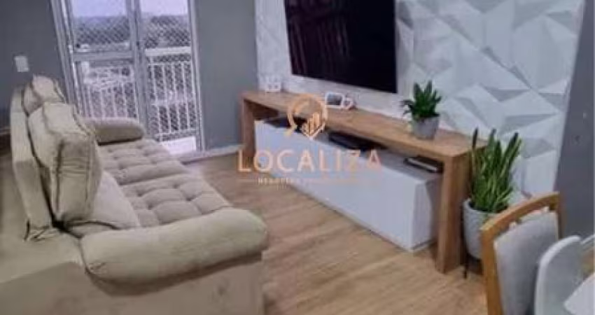 Apartamento à venda em São José dos Campos-SP, Parque Residencial Flamboyant: 2 quartos, 1 sala, 1 banheiro, 1 vaga, 50m².