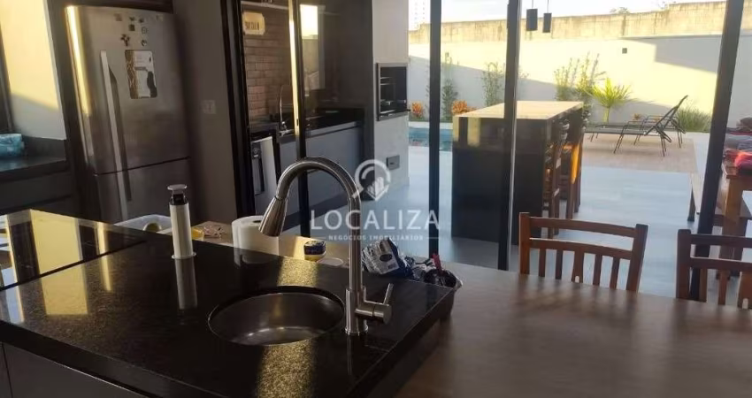 Casa de luxo em condomínio à venda no Jardim das Colinas, São José dos Campos-SP: 3 quartos, 3 suítes, 3 salas, 5 banheiros, 4 vagas, 302m².