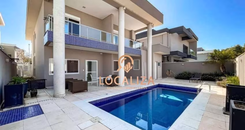 Imperdível residência de alto padrão no Jardim do Golfe, São José dos Campos-SP: 5 quartos, 5 suítes, 2 salas, 7 banheiros, 4 vagas, 350m².