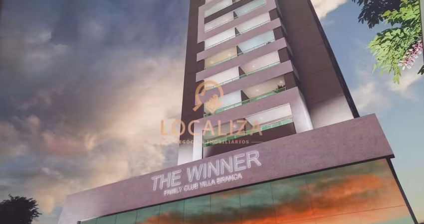 Apartamento/ Residencial The Winner Family Club/ Villa Branca/ 03 Dormitórios sendo  01 suíte / 84m² / Jacareí