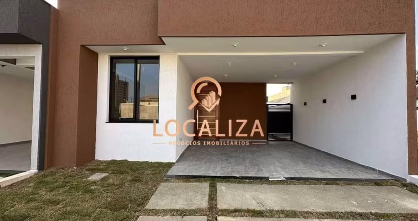 Casa Térrea no Condominio Bosque dos Manacás com 3 dormitórios sendo 1 suíte 127m² - Jacareí- SP.