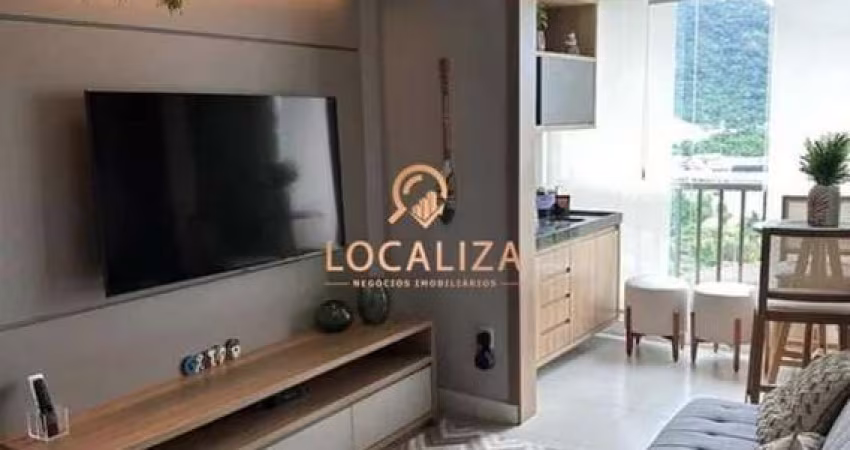 Apartamento à venda em Caraguatatuba-SP no Martim de Sá: 2 quartos, 1 suíte, 51m², 1 vaga de garagem!