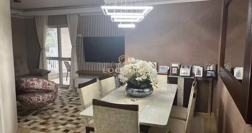 Apartamento à venda: 3 quartos, 1 suíte, 1 sala, 3 banheiros, 1 vaga na Vila Adyana, São José dos Campos-SP!