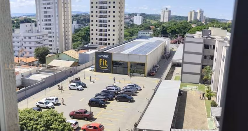 Apartamento para locação em São José dos Campos-SP no Jardim Satélite: 2 quartos, 1 sala, 1 banheiro, 1 vaga de garagem.